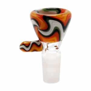 Indiana Spirit Glass Herb Holder: Infuse Native Elegance into Your Herbal Journey!
