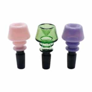 14mm Colorful Glass Herb Holder Set